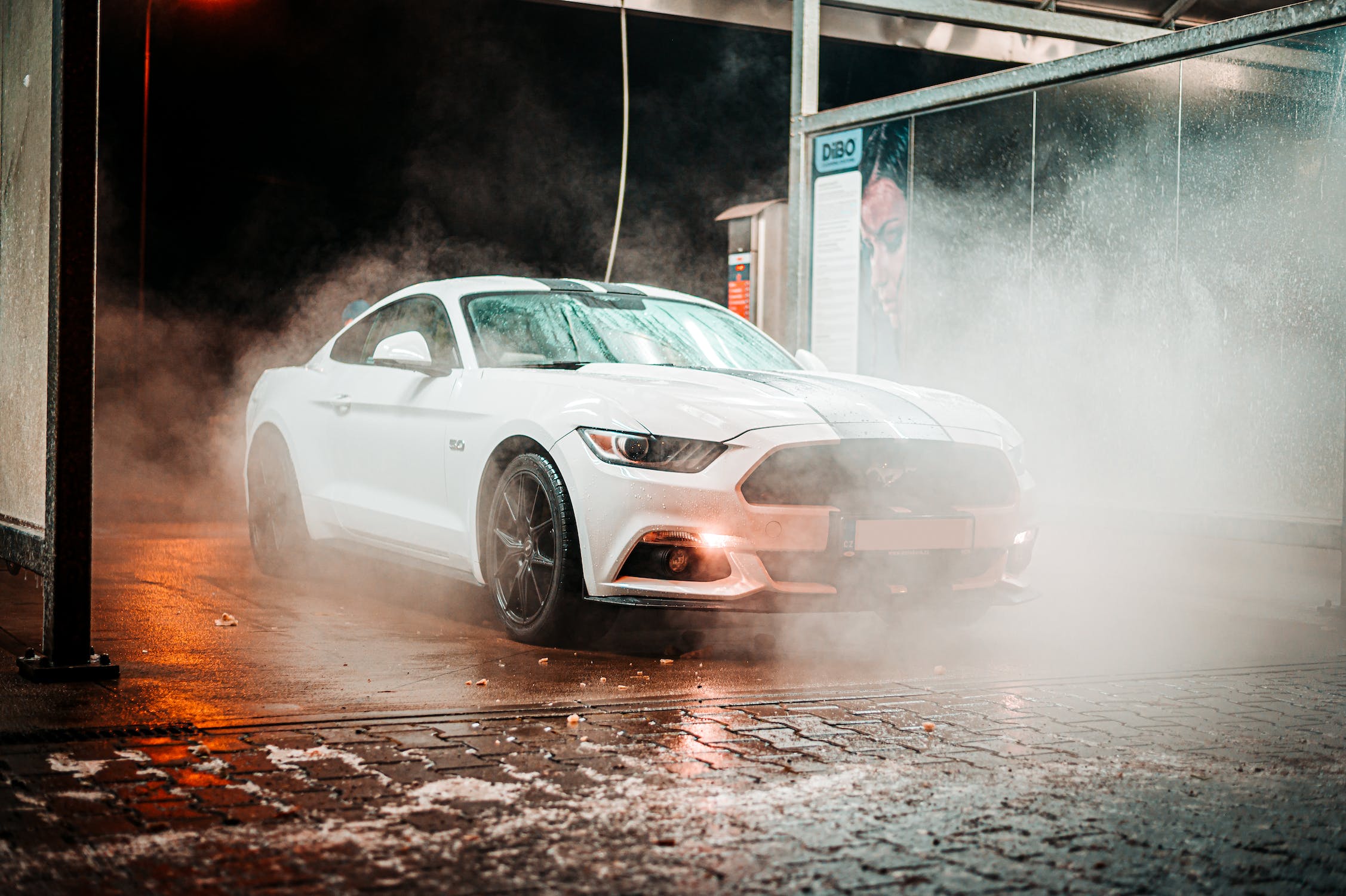 čištění auta Ford Mustang