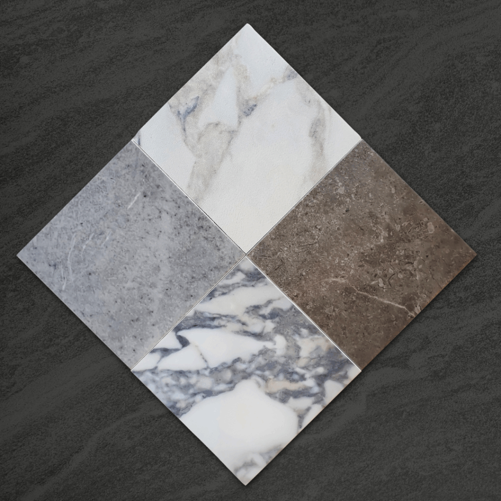 Dlažba v imitaci mramoru