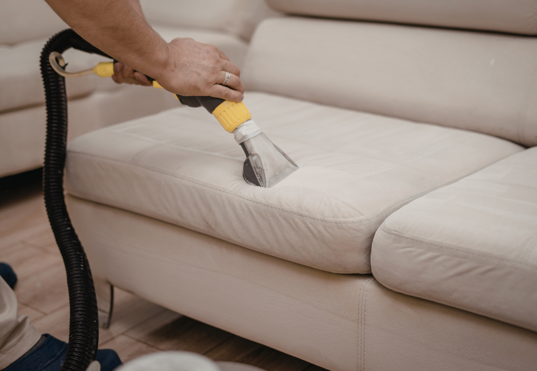 čištění sedacích souprav