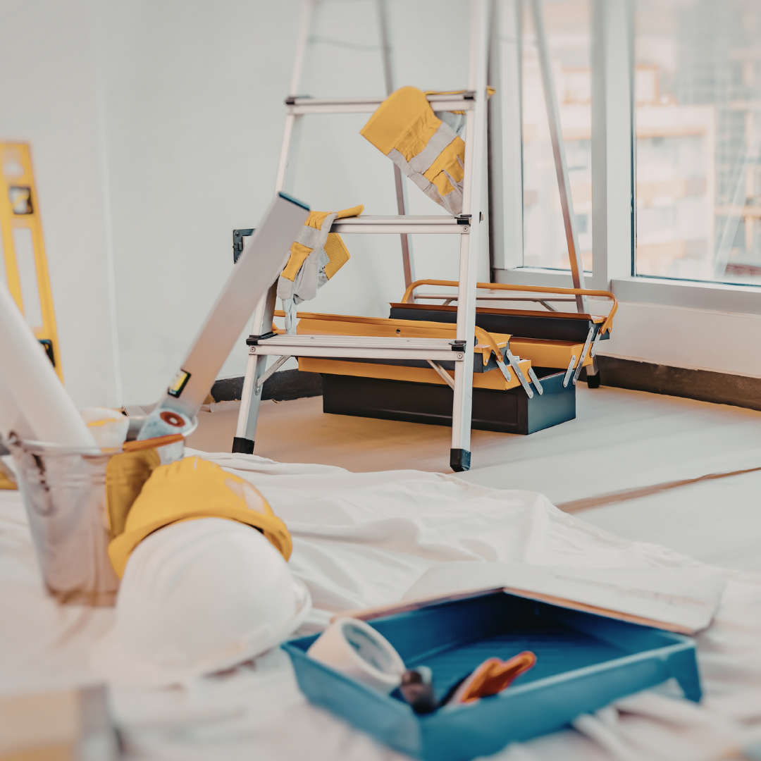 úklid po rekonstrukci