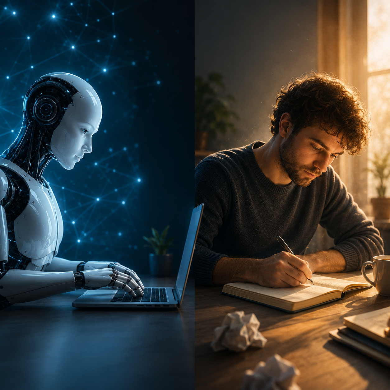 AI vs copywriter